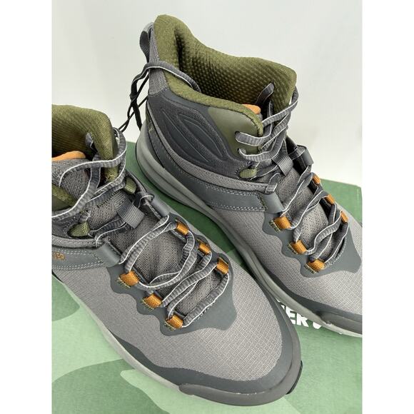 EDDIE BAUER Grey Rapoza Outdoor Hiking Trail Sneaker Boots MENS Sz 9 main image 3